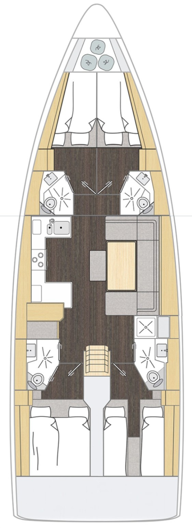 Huur een Bavaria Bavaria C46 in Fethiye