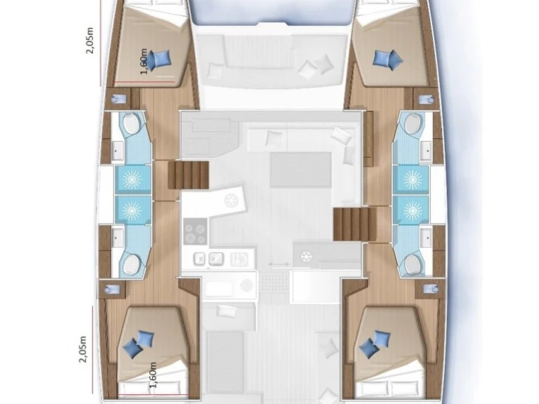 Huur Catamaran met of zonder schipper Lagoon in Pirovac