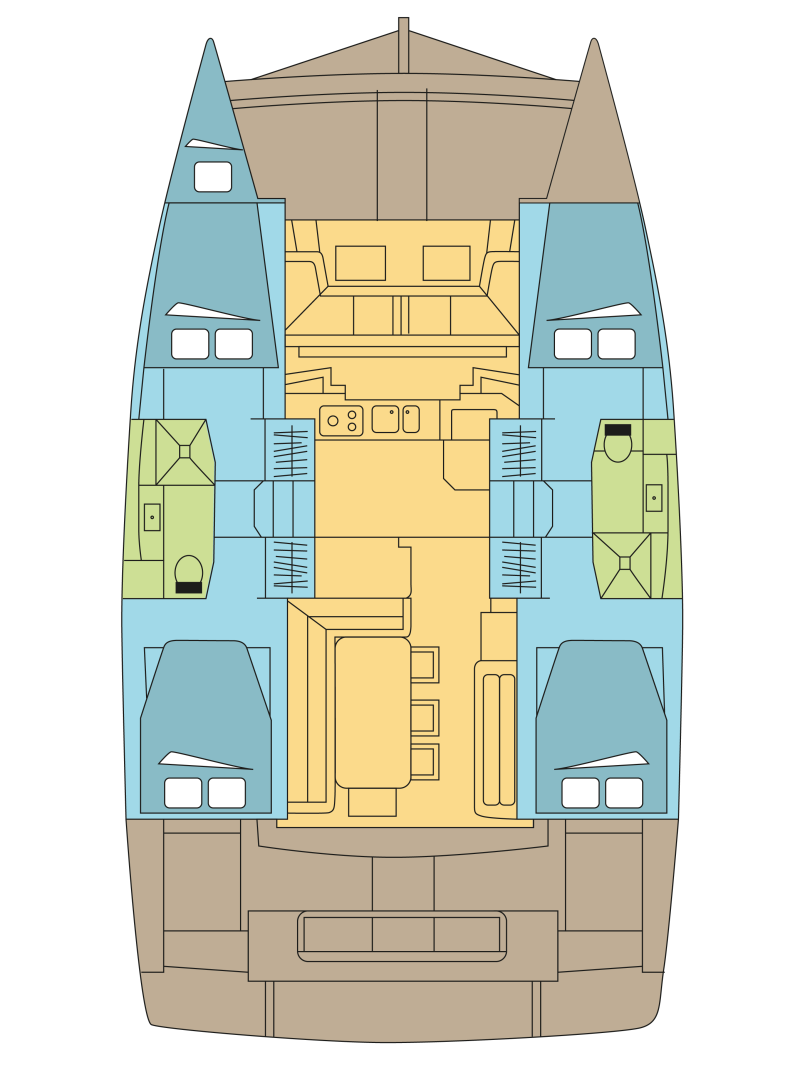 Bootverhuur Bali Bali 4.1 in Marsh Harbour via SamBoat