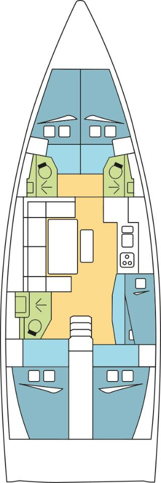 Verhuur Zeilboot Dufour met vaarbewijs
