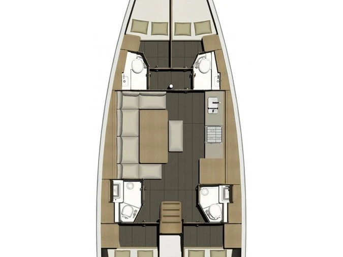 Bootverhuur Dufour Dufour 460 Grand Large in Seget Donji via SamBoat