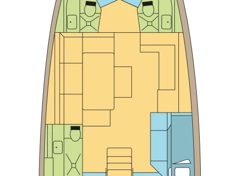 Verhuur Zeilboot in Bas du Fort - Dufour Dufour 470