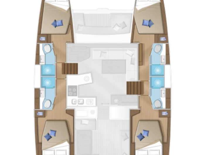 Bootverhuur Lagoon Lagoon 450 F in Mykonos (Island) via SamBoat