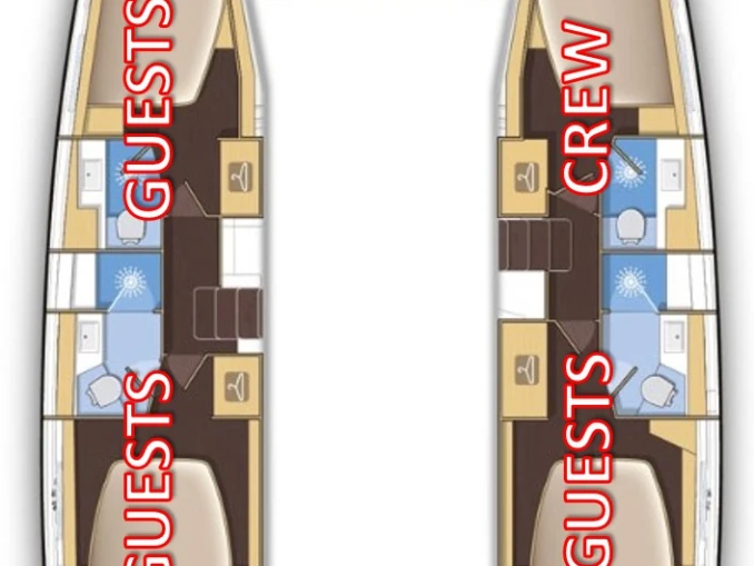 Huur Catamaran met of zonder schipper Lagoon in Split