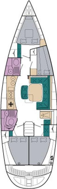 Verhuur Zeilboot in Ávdira - Bavaria Bavaria 44