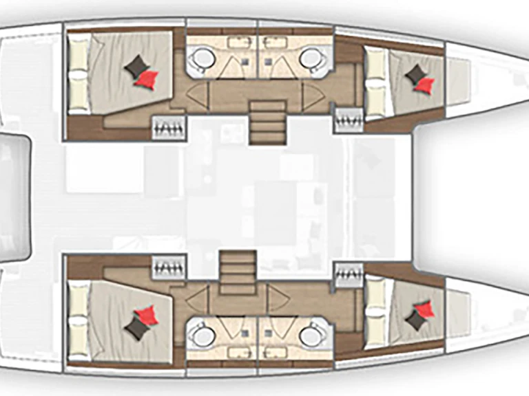 Lagoon Lagoon 40 te huur van particulier of professional in Paros (Eiland)