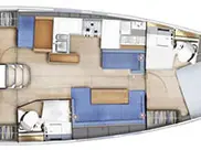 Huur een Jeanneau Sun Odyssey 410 in Bormes-les-Mimosas