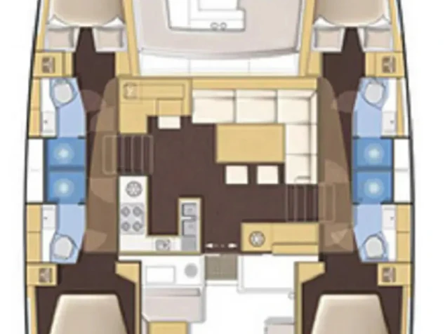 Bootverhuur Marmaris goedkoop Lagoon 450 F