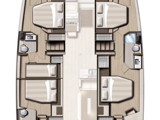 Jachthuur in Marsh Harbour - Bali Bali 4.8 via SamBoat