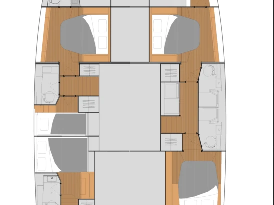 Fountaine Pajot Tanna 47 te huur van particulier of professional in Marsh Harbour