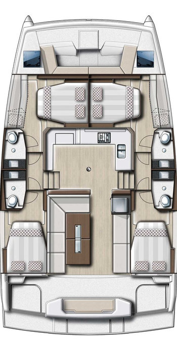 Verhuur Catamaran in Marmaris - Bali Bali Catspace Voile