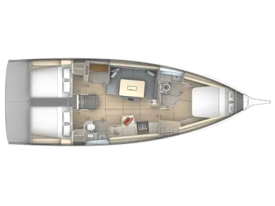 Bootverhuur Marseille goedkoop Dufour 41