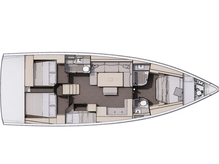 Verhuur Zeilboot in Marseille - Dufour Dufour 470