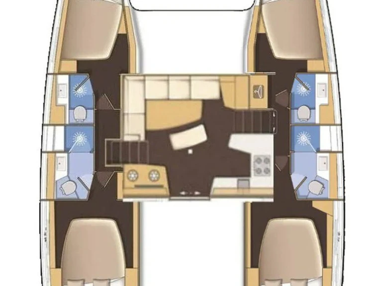 Bootverhuur Mahé goedkoop Lagoon 42