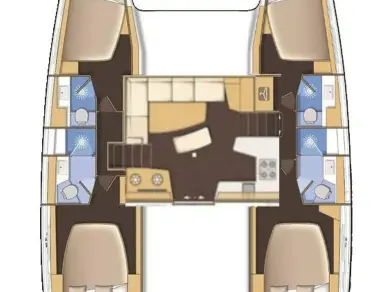 Bootverhuur Mahé goedkoop Lagoon 42