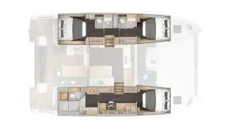 Huur een Lagoon Lagoon 43 in Rogoznica