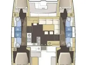 Verhuur Catamaran in Rogoznica - Lagoon Lagoon 450