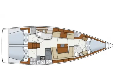 Verhuur Zeilboot in Primošten - Hanse Hanse 415