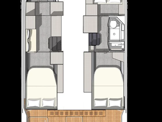 Bootverhuur La Rochelle goedkoop Fountaine Pajot MY4.S