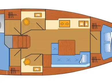 Verhuur Zeilboot in Barth - Dufour Dufour 382 Grand Large