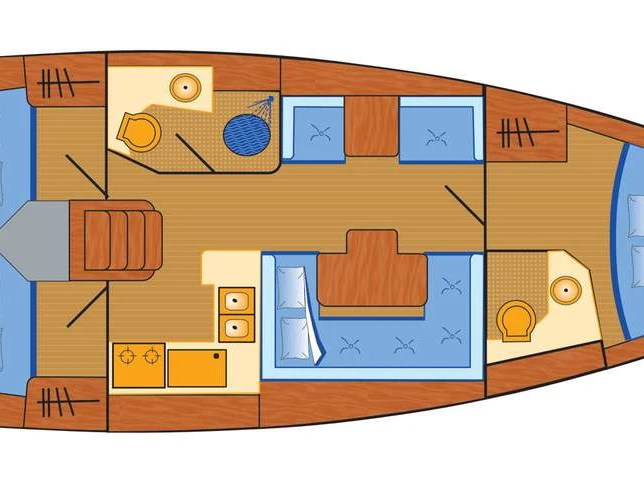 Bootverhuur Barth goedkoop Sun Odyssey 409