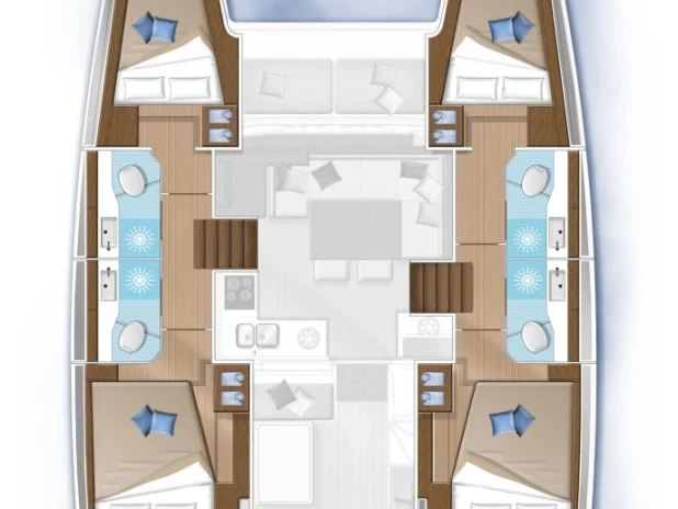Huur Catamaran met of zonder schipper Lagoon in Paraty