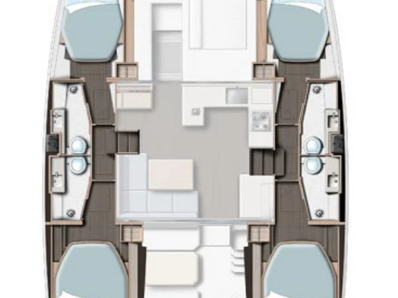 Jachthuur in Procida - Leopard Catamarans / Robertson & Caine Leopard 42 - 4 cab. via SamBoat