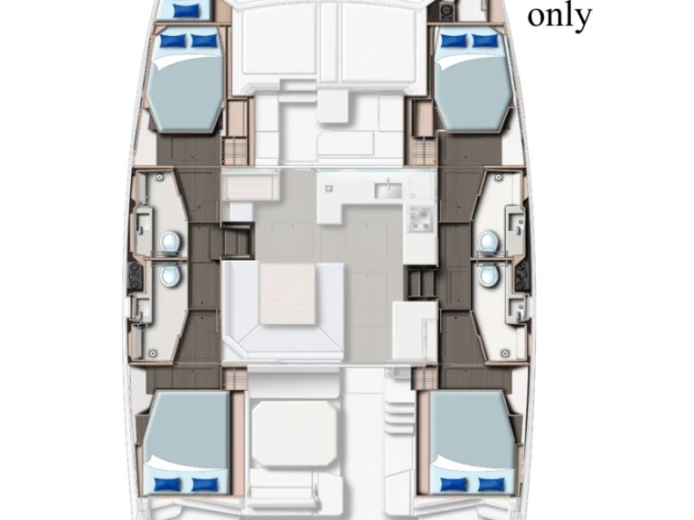 Huur Catamaran met of zonder schipper Leopard Catamarans / Robertson & Caine in Procida