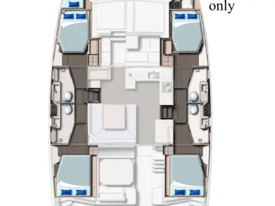 Huur Catamaran met of zonder schipper Leopard Catamarans / Robertson & Caine in Procida
