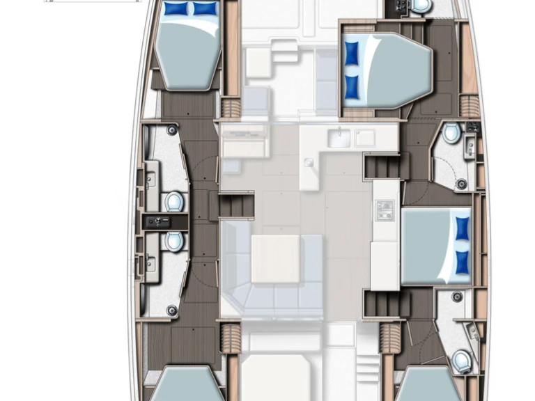 Jachthuur in Procida - Leopard Catamarans / Robertson & Caine Leopard 50 - 5 + 1 cab via SamBoat