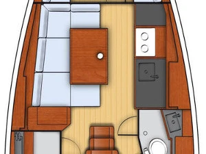 Bootverhuur Procida goedkoop Oceanis 38