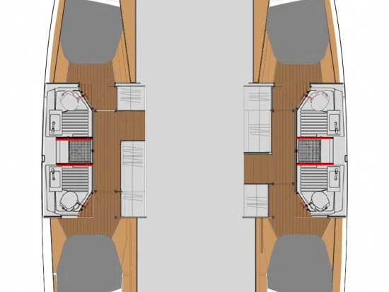 Huur een Fountaine Pajot Astrea 42 in Pomer