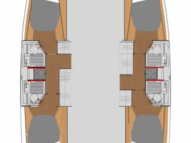 Huur een Fountaine Pajot Astrea 42 in Pomer