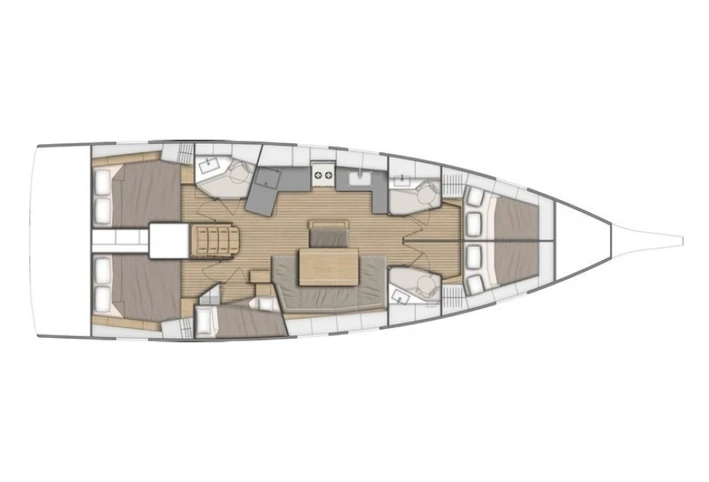 Bootverhuur Göcek goedkoop Oceanis 46.1