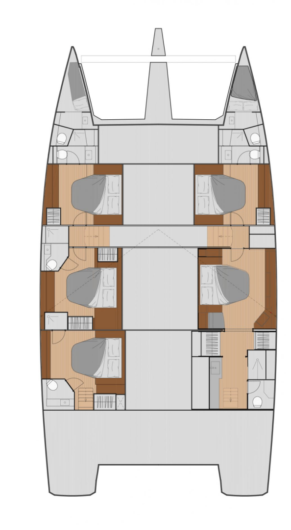 Verhuur Catamaran Fountaine Pajot met vaarbewijs