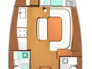 Bootverhuur Toulon goedkoop Dufour 425 Grand Large