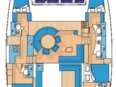 Verhuur Catamaran Lagoon met vaarbewijs