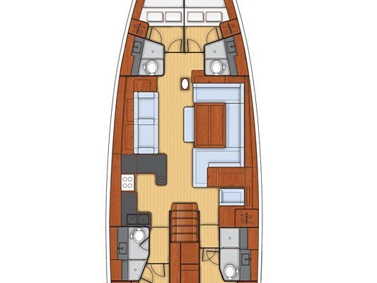 Huur een Bénéteau Oceanis 60 in Split