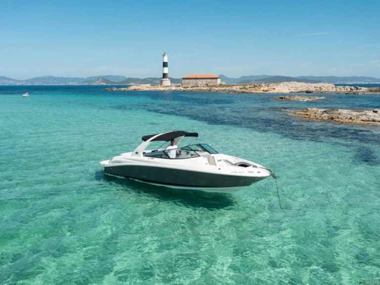 Verhuur Motorboot Sea Ray met vaarbewijs
