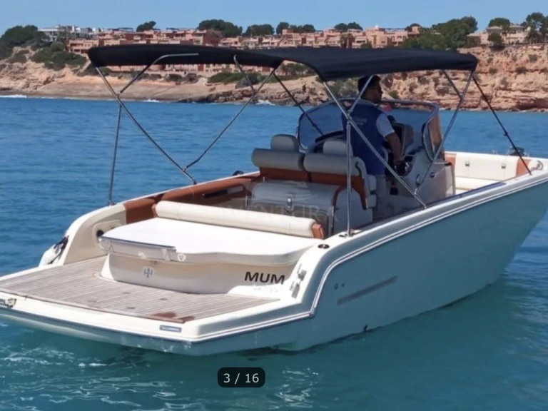 Invictus  280 SX exclusiv te huur van particulier of professional in Palma de Mallorca