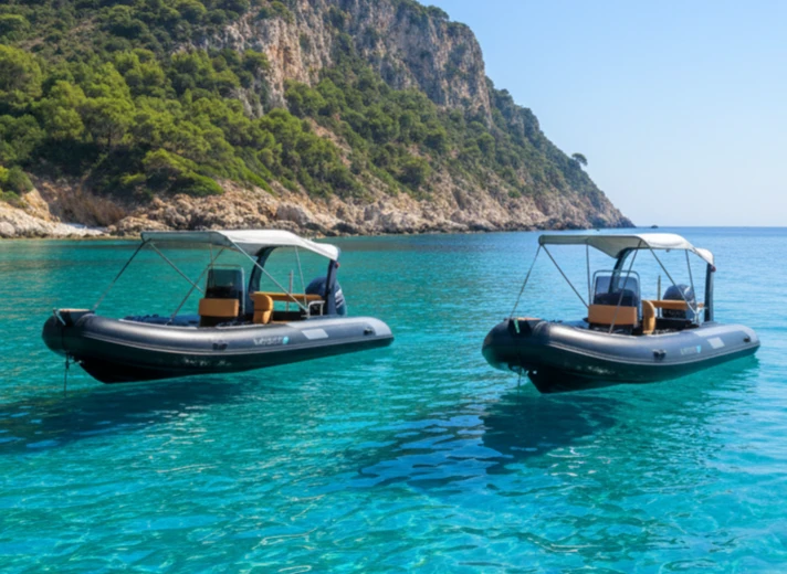 Verhuur RIB artboat met vaarbewijs