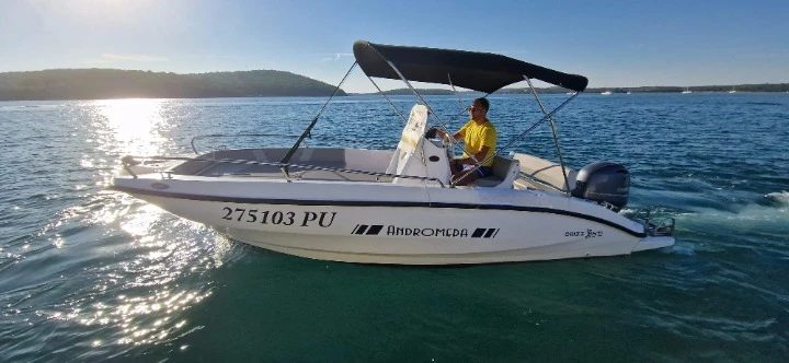 Verhuur Motorboot in Medulin - Orizzonti Andromeda Orizzonti 640 Open