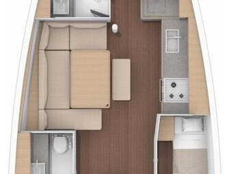 Dufour Dufour 430 te huur van particulier of professional in Jezera