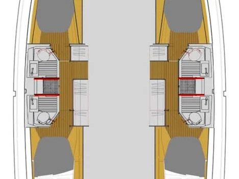 Fountaine Pajot Astrea 42 te huur van particulier of professional in Biograd na Moru