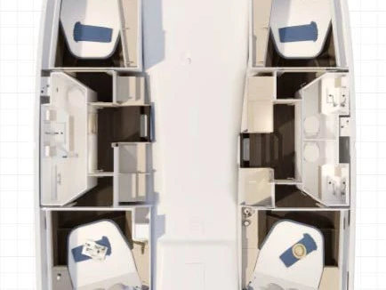 Bootverhuur Fountaine Pajot Fountaine Pajot FP 41 Quatuor 3 in Biograd na Moru via SamBoat