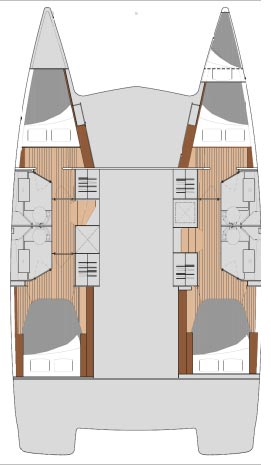Huur een Fountaine Pajot Isla 40 in Biograd na Moru