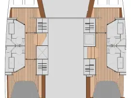 Huur een Fountaine Pajot Isla 40 in Biograd na Moru