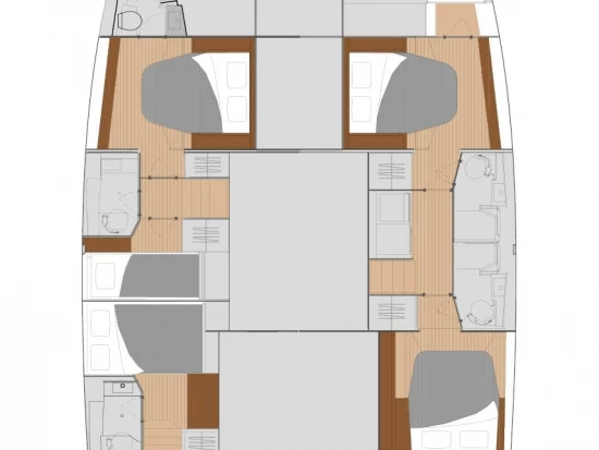 Verhuur Catamaran Fountaine Pajot met vaarbewijs
