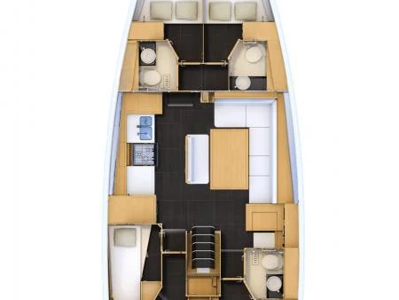 Verhuur Zeilboot Jeanneau met vaarbewijs