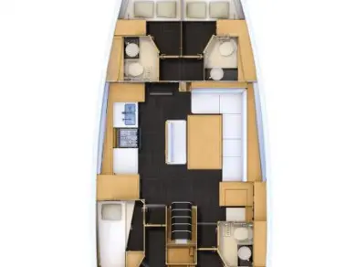 Verhuur Zeilboot Jeanneau met vaarbewijs